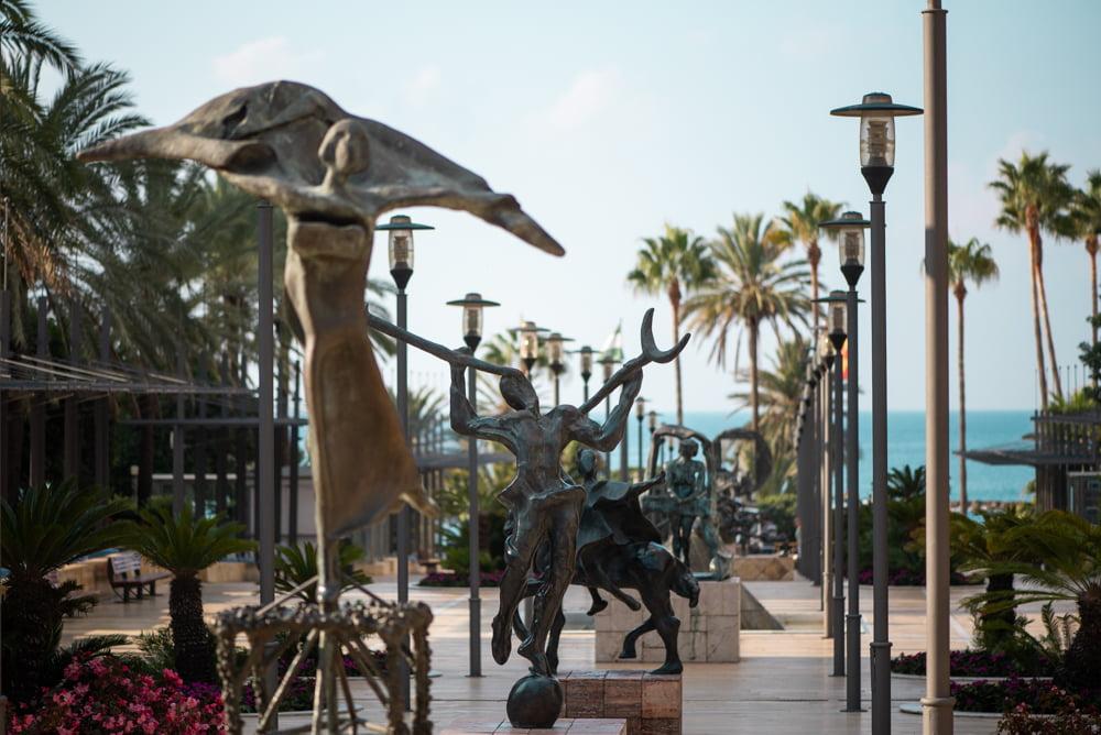 Salvador Dali’s sculptures in Marbella!