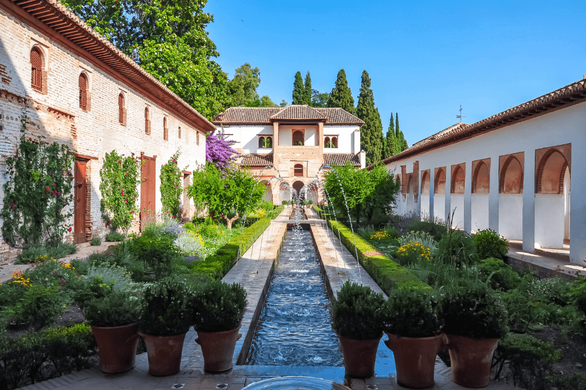 Generalife – summer palace of the emirs of Granada