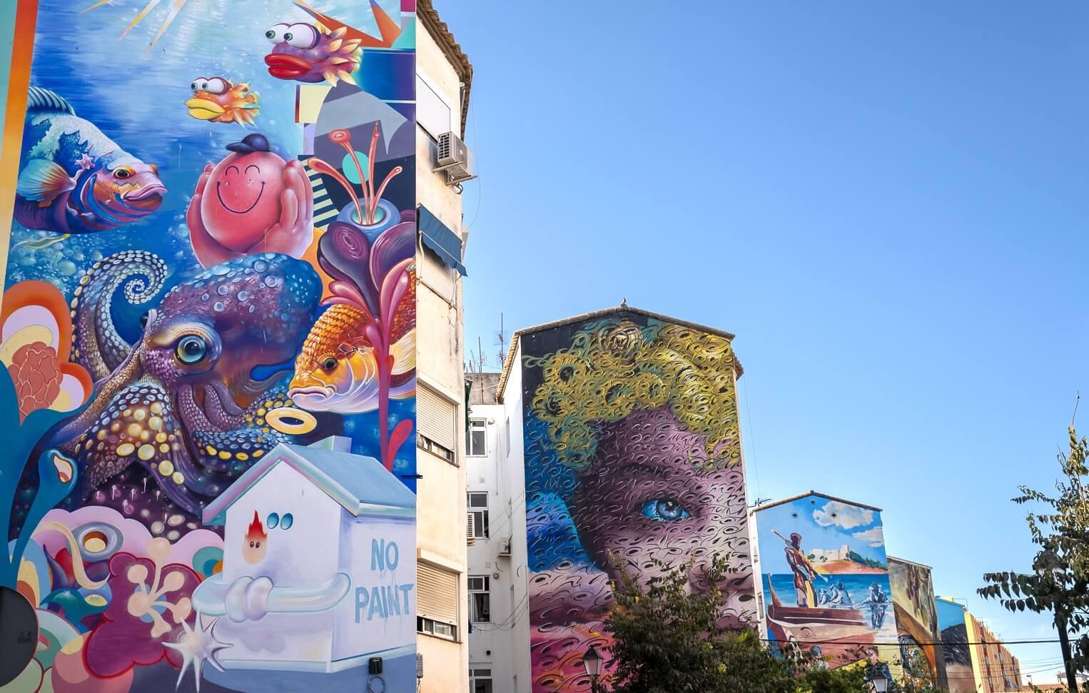 Murals in Fuengirola: street art in the heart of the Costa del Sol