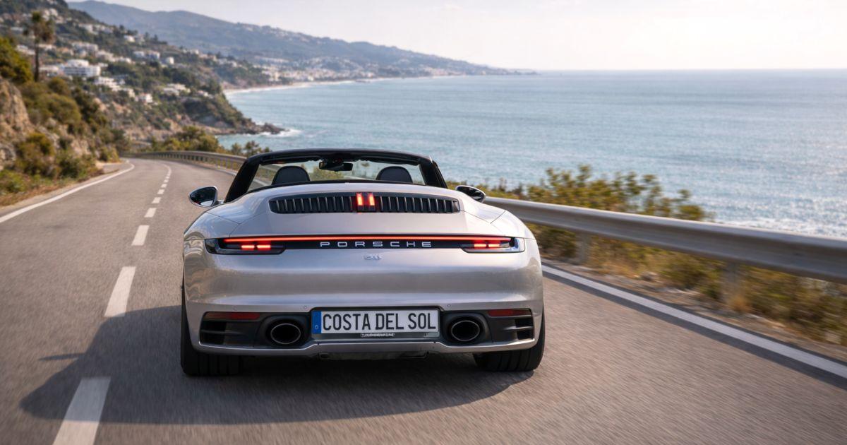 Discover Andalusia behind the wheel of a legendary Porsche 911